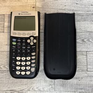 Texas Instruments TI-84 Plus Graphing Calculator *Missing Battery Cover* READ